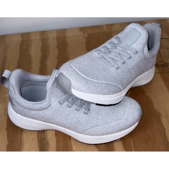 New Peter Millar Tellustride Sneaker Golf Shoe‎ Platinum Gray Size 8